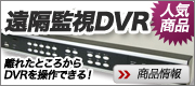 離れたところからDVRを操作できる！